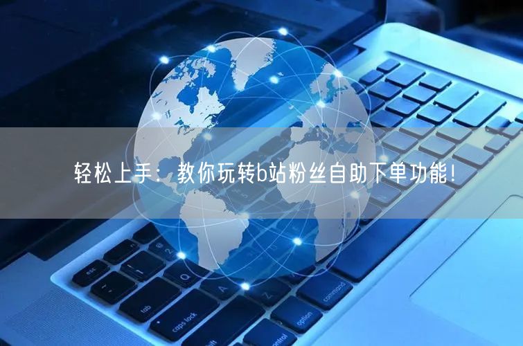 轻松上手：教你玩转b站粉丝自助下单功能！