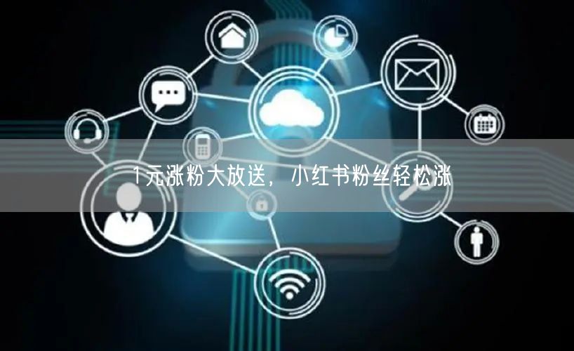 1元涨粉大放送，小红书粉丝轻松涨