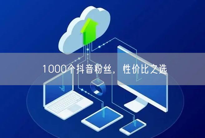 1000个抖音粉丝，性价比之选