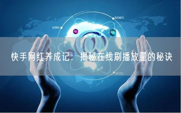 快手网红养成记：揭秘在线刷播放量的秘诀